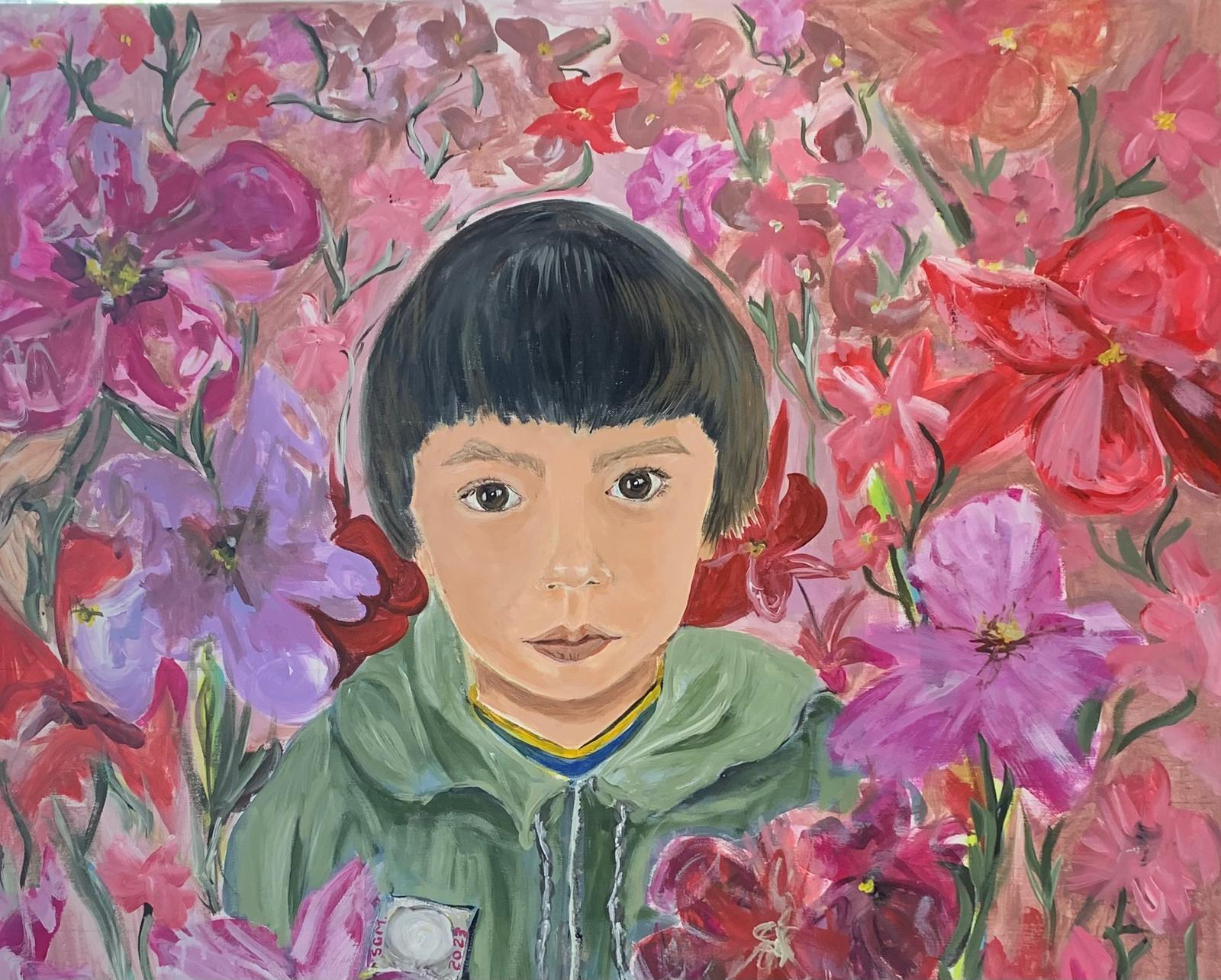 Boy in the Garden