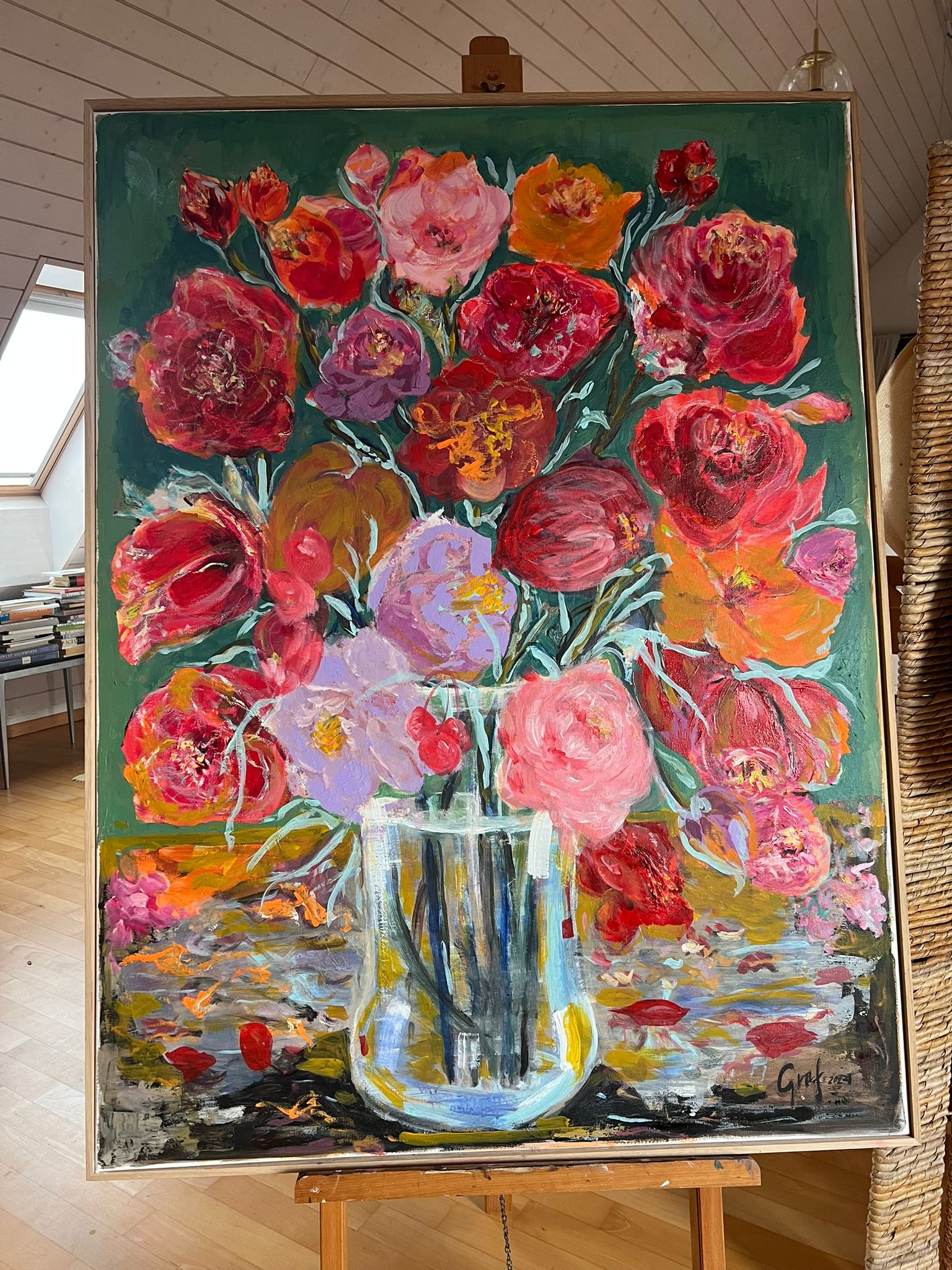 Flowers in a Vase